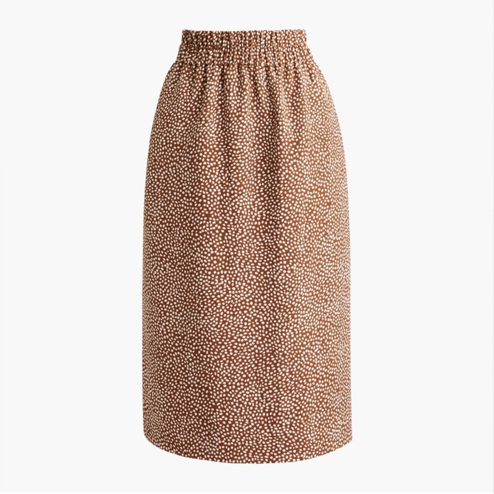 J Crew NWT Pull on skirt